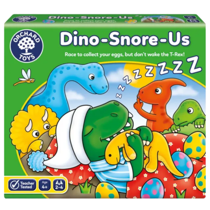Orchard Toys Dino Snore game box