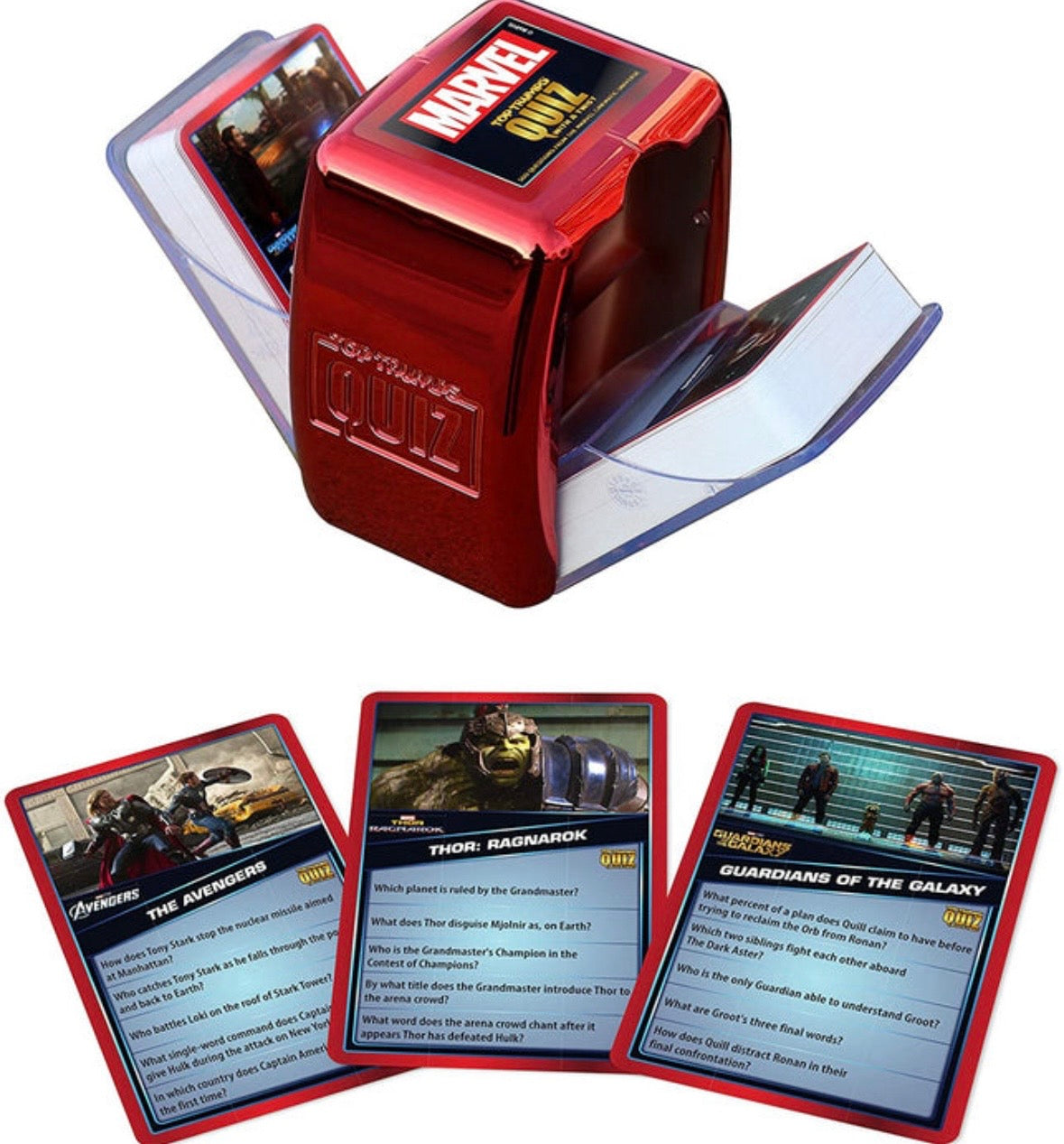 Top Trumps Marvel Cinematic Universe Quiz Card Game