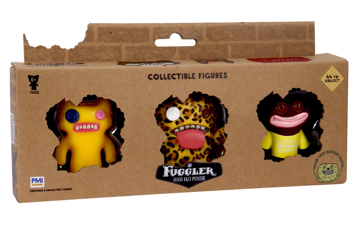 Fuggler Collectible Figures 3 Pack