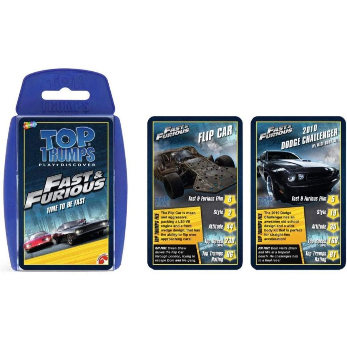 Top Trumps Fast & Furious Card Game