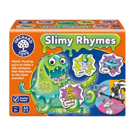 Orchard Toys Slimy Rhymes card game box