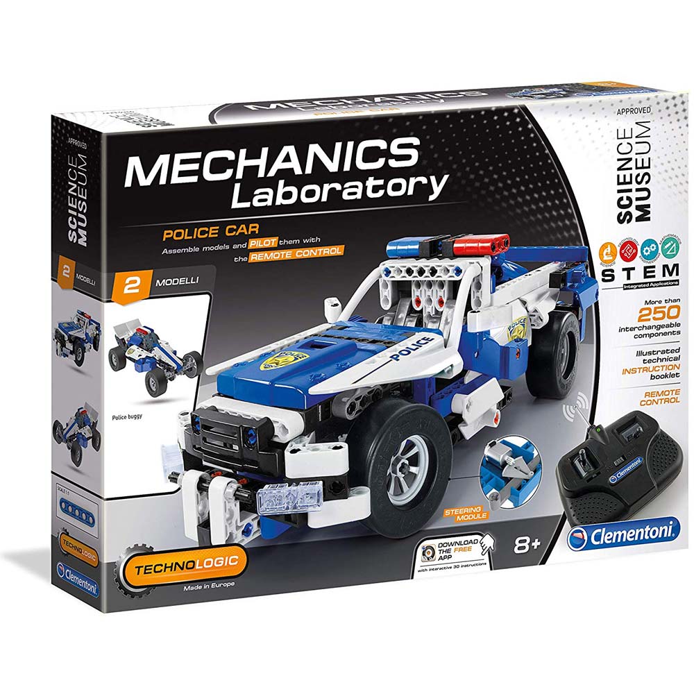 Mechanics Police Car Remote Control