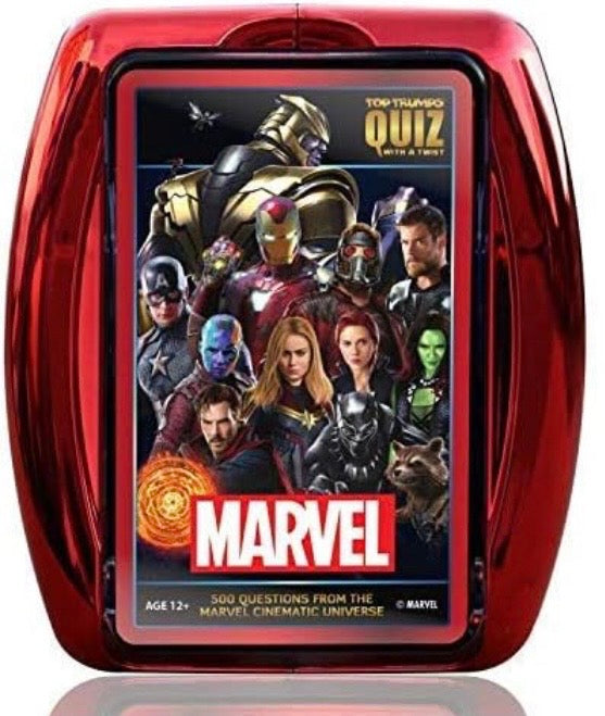 Top Trumps Marvel Cinematic Universe Quiz Card Game