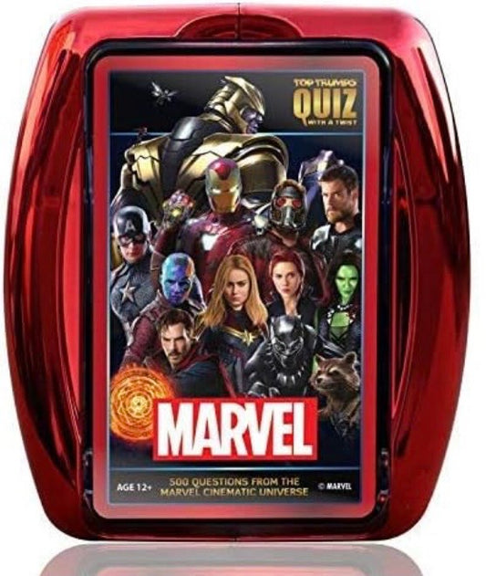Top Trumps Marvel Cinematic Universe Quiz Card Game