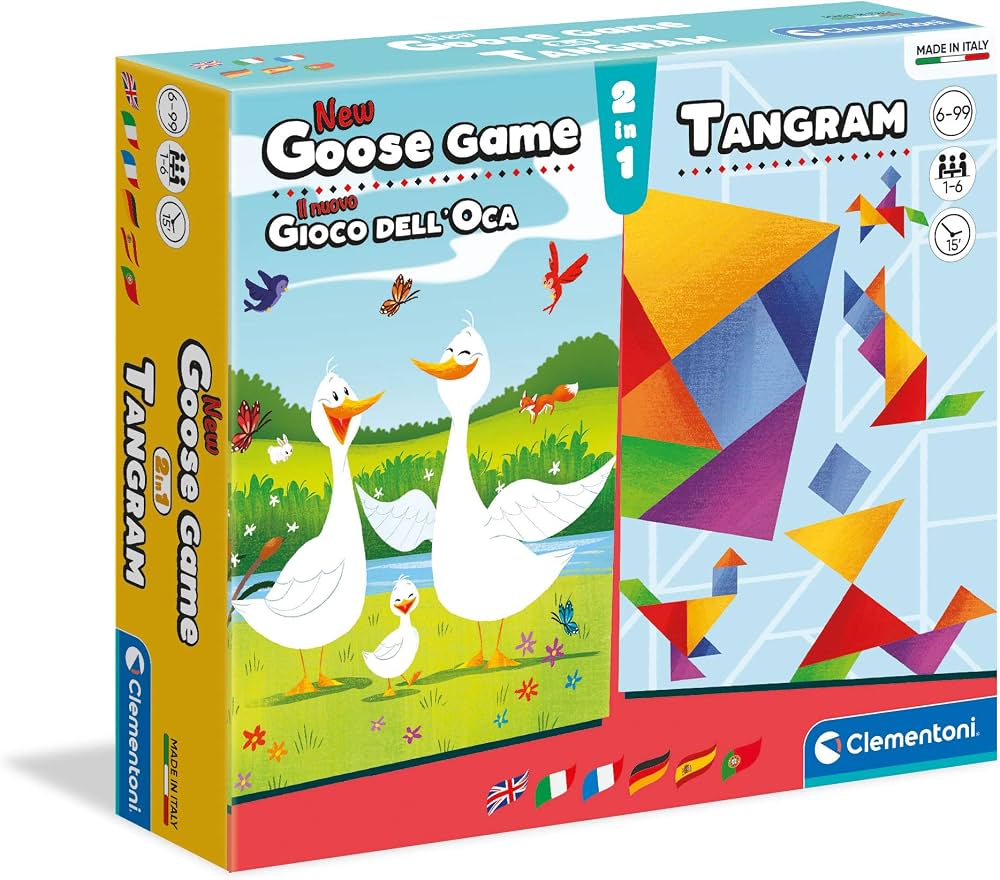 Clementoni Goose and Tangram 2 in 1
