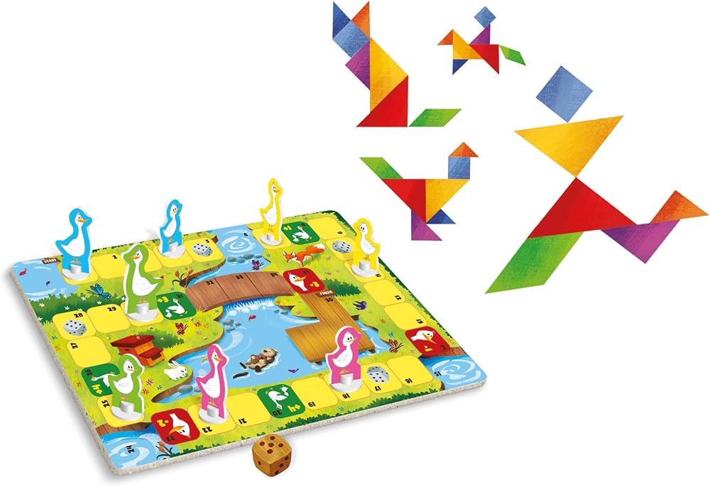 Clementoni Goose and Tangram 2 in 1