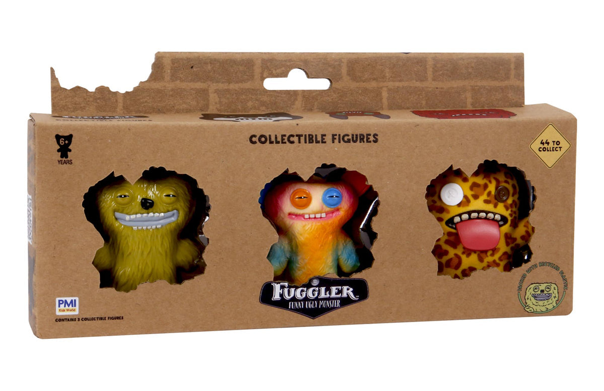 Fuggler Collectible Figures 3 Pack