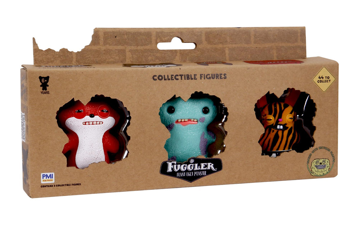 Fuggler Collectible Figures 3 Pack
