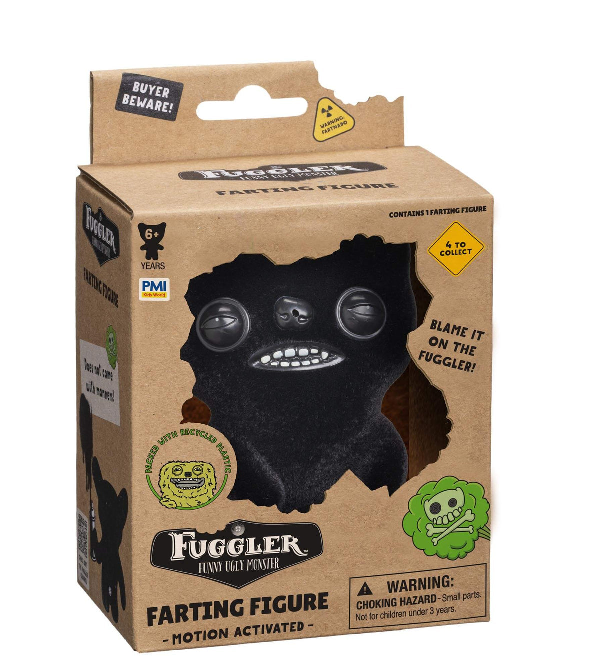 Fuggler Farting Figures 1 Pack Window Box