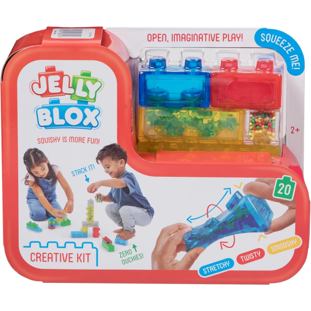 Jelly Blox Creative Kit - Squishy Building Blocks