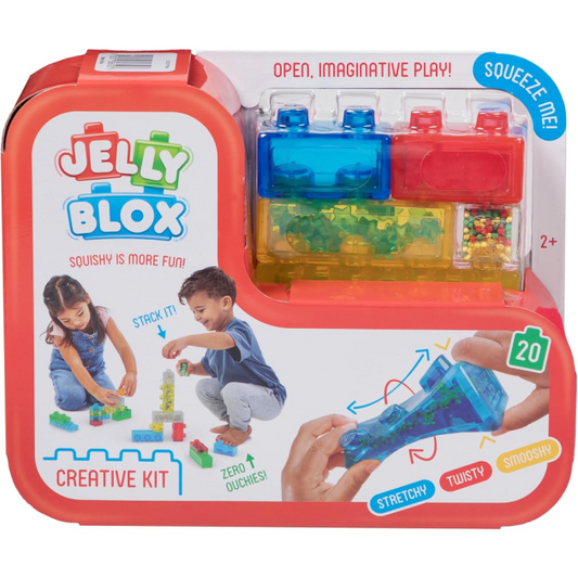 Jelly Blox Creative Kit - Squishy Building Blocks