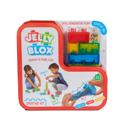 Jelly Blox Creative Kit Squishy Building Blocks