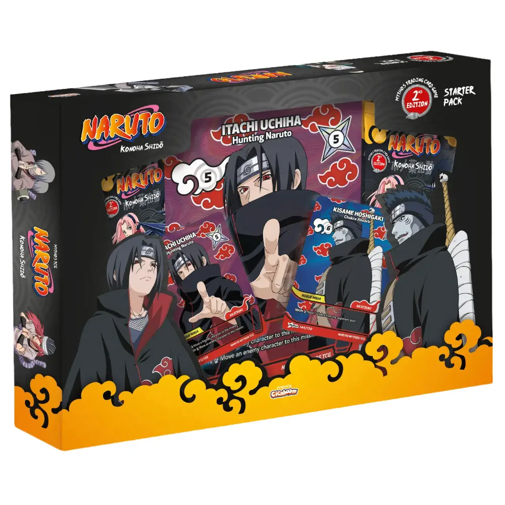 Naruto Konoha Shido TCG 2nd Edition Starter Pack box