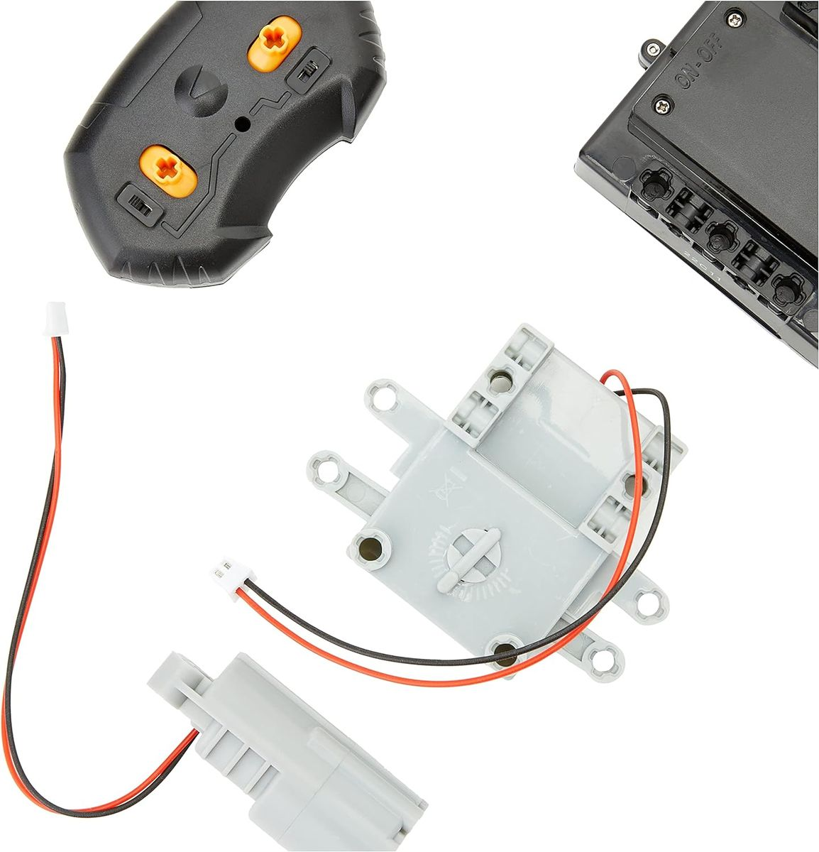 Clementoni Mechanics police car remote control and motor components