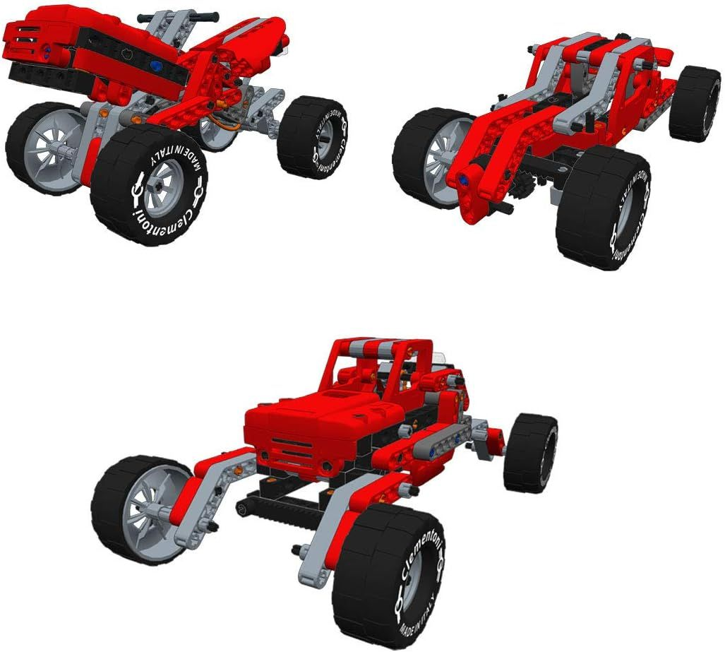 Mechanics Monster Truck 10 models collage