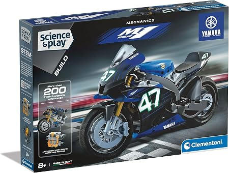 Clementoni Mechanics Yamaha MotoGP Bike box front