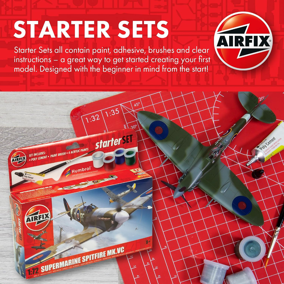 Airfix Starter Set model workshop