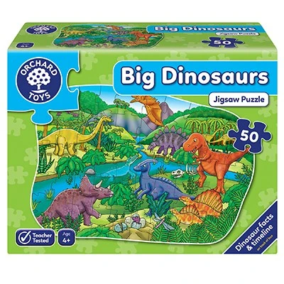 Big Dinosaurs 50-piece puzzle box