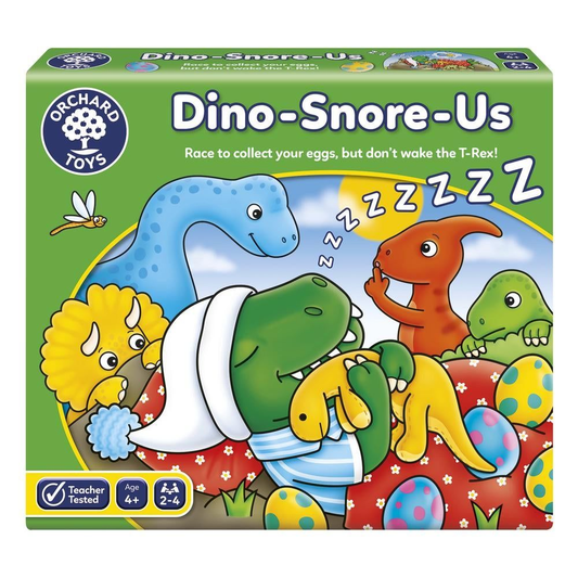 Dino-Snore-Us game box