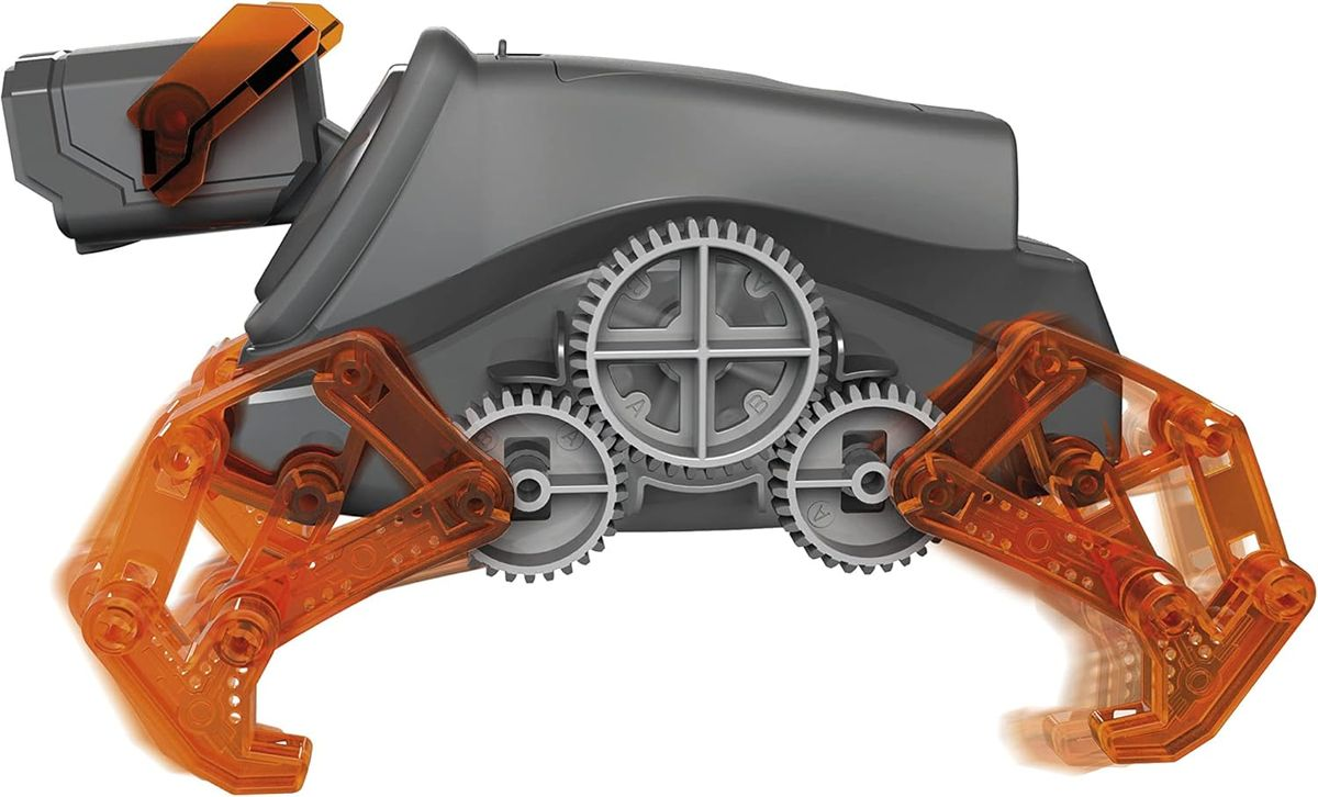 Clementoni WalkingBot gear mechanism and legs