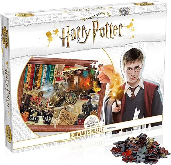 Harry Potter Hogwarts 1000 piece jigsaw puzzle box