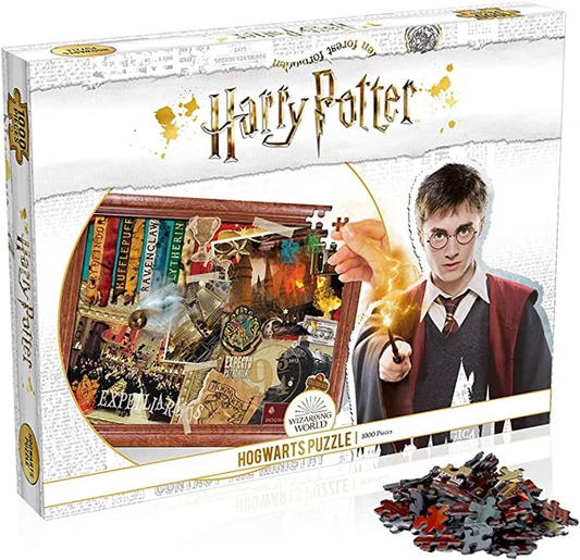 Harry Potter Hogwarts 1000 piece jigsaw puzzle box