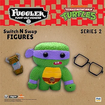 Fuggler TMNT Donatello figure closeup