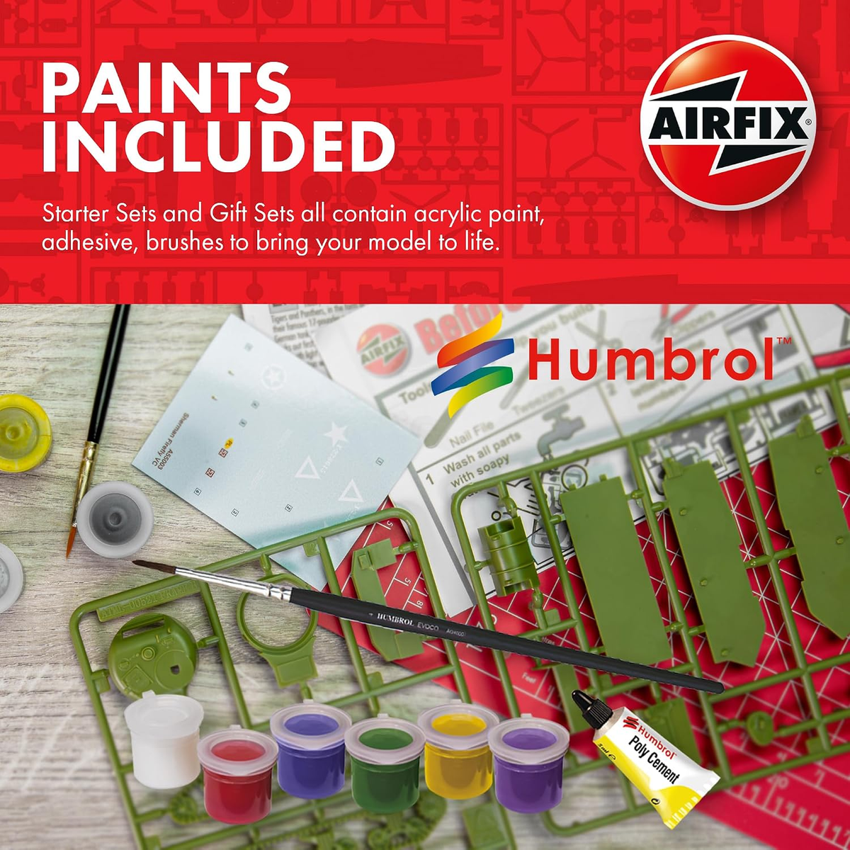 Airfix paints included