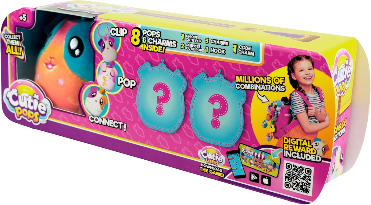 Cutie Pops product box front