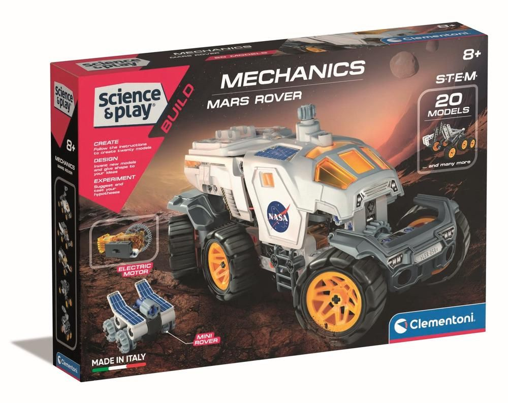 Clementoni Mechanics Mars Rover construction kit box