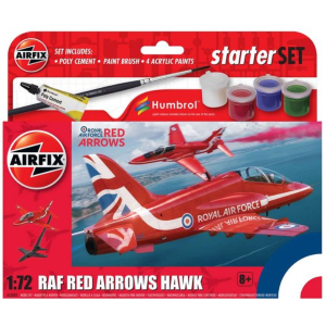 Airfix Starter Set – Red Arrows Hawk